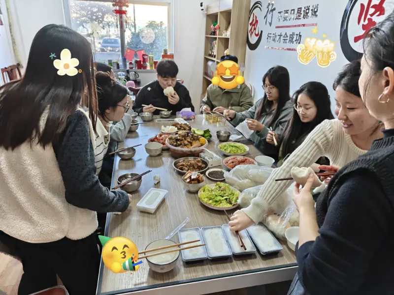 Nedha awan spontan nggawe ikatan kantor sing langgeng