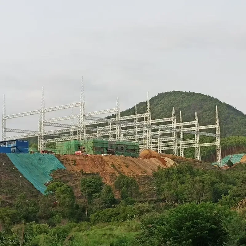 Struktur Baja Gardu Transmisi Listrik