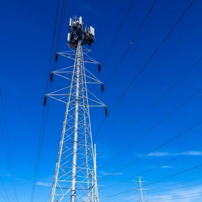 Menara komunikasi logam mobile